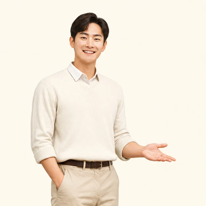 신용불량 QM6 장기렌트카 상담 신청을 안내하는 담당자